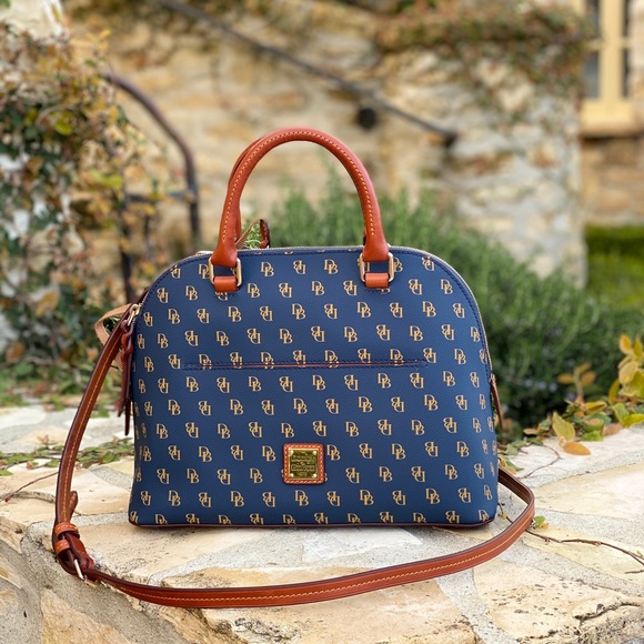 Dooney & Bourke Handbags - NWT Dooney&Bourke zip zip top Satchel signature
